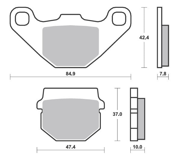 Pastillas de Freno para Peugeot Kisbee 50, Vivacity 50/100