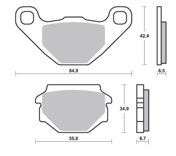 Pastillas de Freno para Kymco Agility City 125