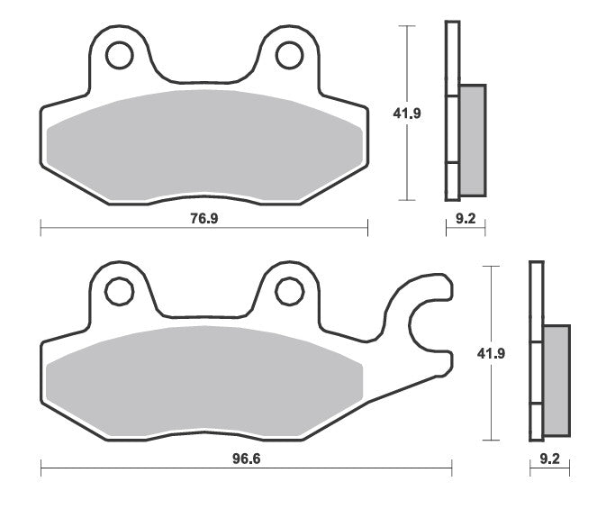 Pastillas de Freno para Kymco Dink/SuperDink/Movie 125