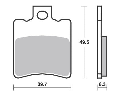 Pastillas de Freno para Aprilia Scarabeo / Yamaha Jog