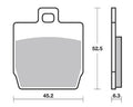 Pastillas de Freno para Yamaha Aerox 50
