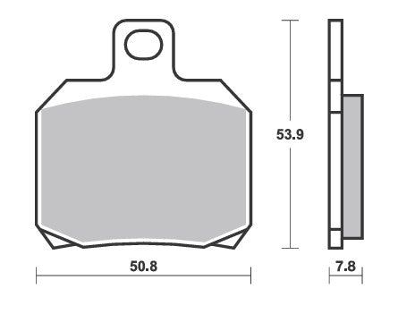 Pastillas de Freno para Aprilia RS 50 / Yamaha Majesty 125/150