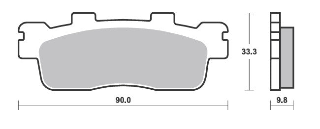 Pastillas de Freno para Kymco Dink 125 / SuperDink 125