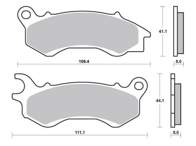 Pastillas de Freno para Honda PCX 125 (09-17) / 150 (12-17)