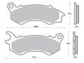 Pastillas de Freno para Honda PCX 125 (09-17) / 150 (12-17)