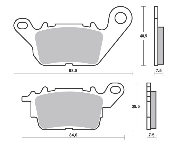 Pastillas de Freno para Yamaha Neo´s / D'Elight / N-Max