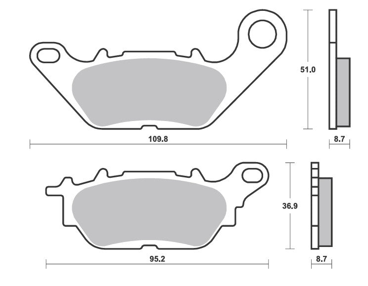 Pastillas de Freno para Yamaha D'Elight / Cygnus / N-Max