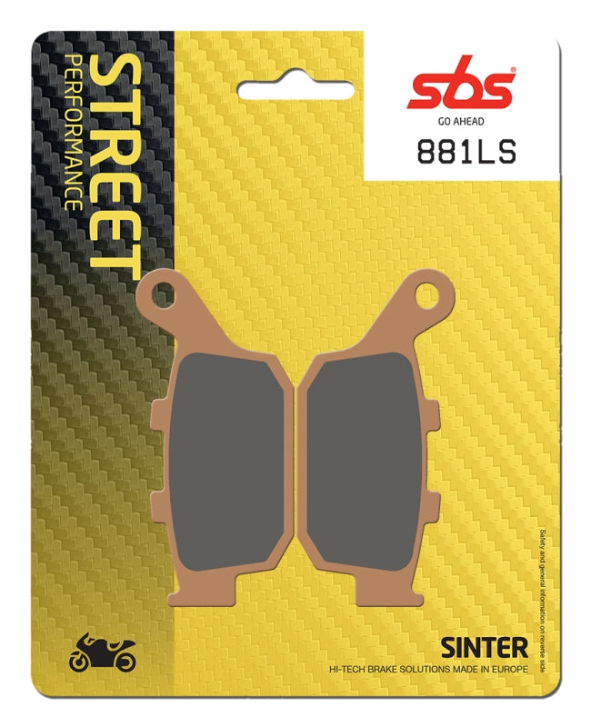 "Pastillas de freno traseras SBS para Honda CBR 650R" (2019-2026)
