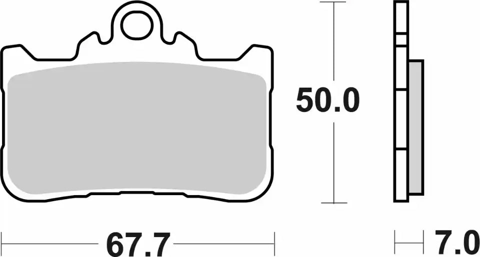 "Pastillas de freno delanteras SBS para Kawasaki Z900" (2025-2026)