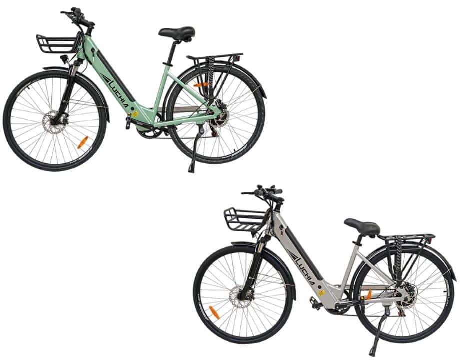Bicicleta Eléctrica Luchia Modelo Arturo Color Gris