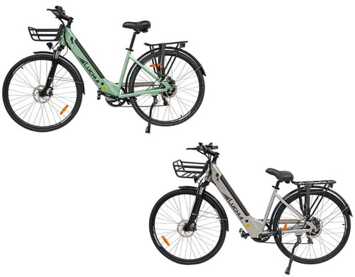 Bicicleta Eléctrica Luchia Modelo Arturo Color Gris