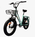 Bicicleta Eléctrica Luchia Modelo Tauro Color Verde azulado