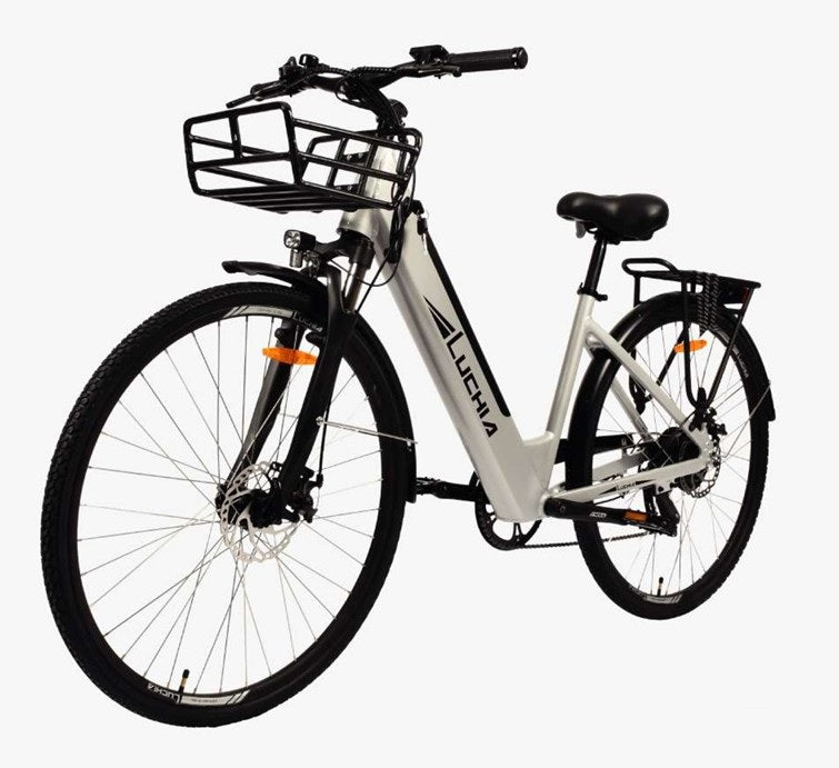 Bicicleta Eléctrica Luchia Modelo Arturo Color Gris