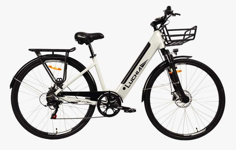 Bicicleta Eléctrica Luchia Modelo Arturo Color Gris