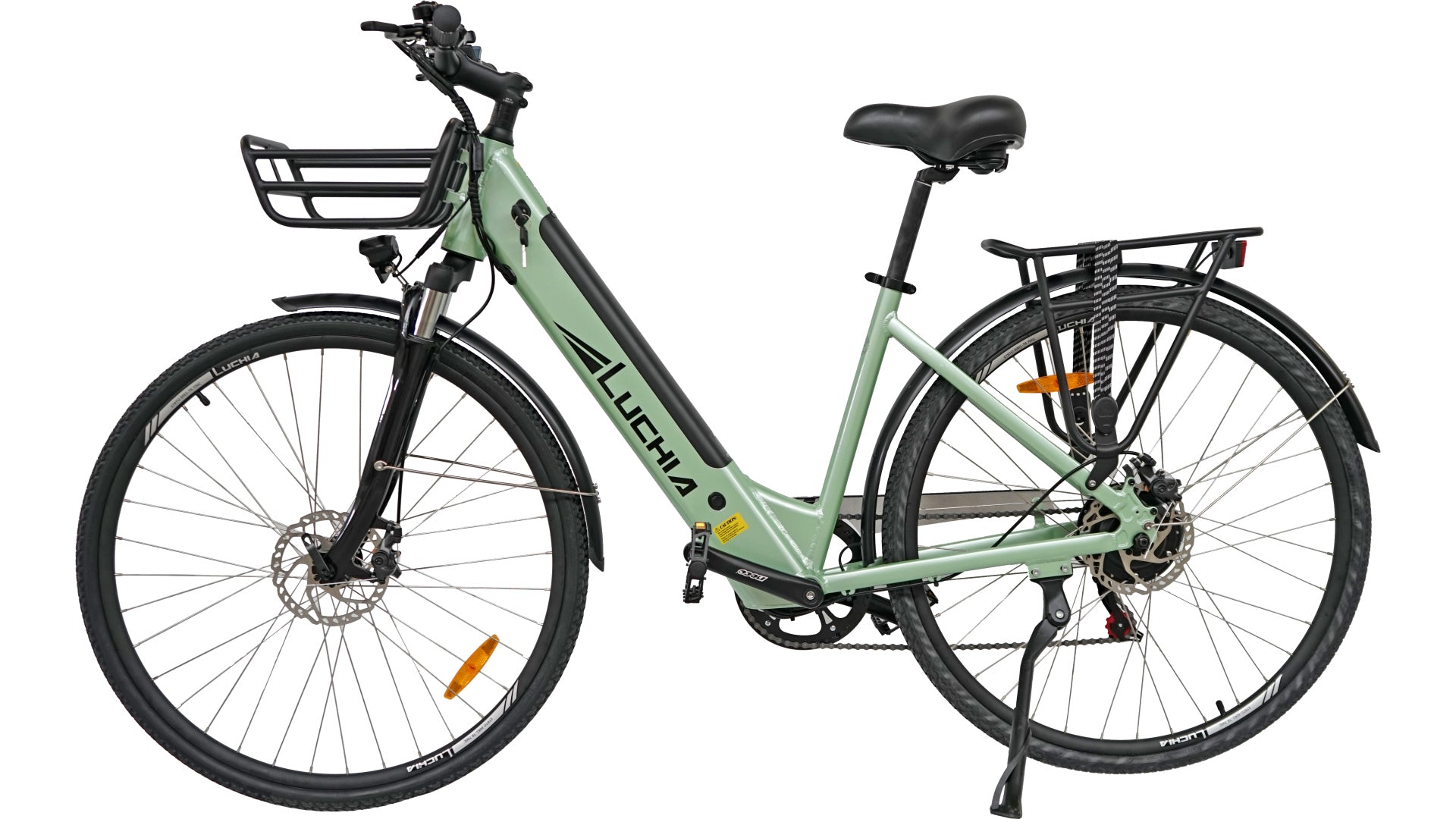 Bicicleta Eléctrica Luchia Modelo Arturo Color Verde